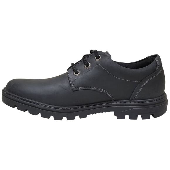 Rockport Men Weather or Not Plain Toe Derby Oxford Size US 7.5M Black Leather